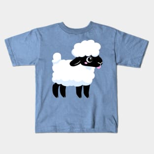 Simple Fluffy Lamb 3 Kids T-Shirt